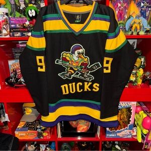 Mighty Ducks D-5 movie jersey x Adam Banks #99